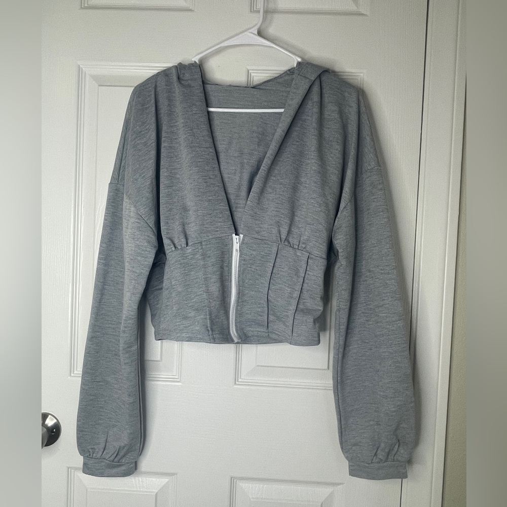 Gray Women’s hoodie size medium